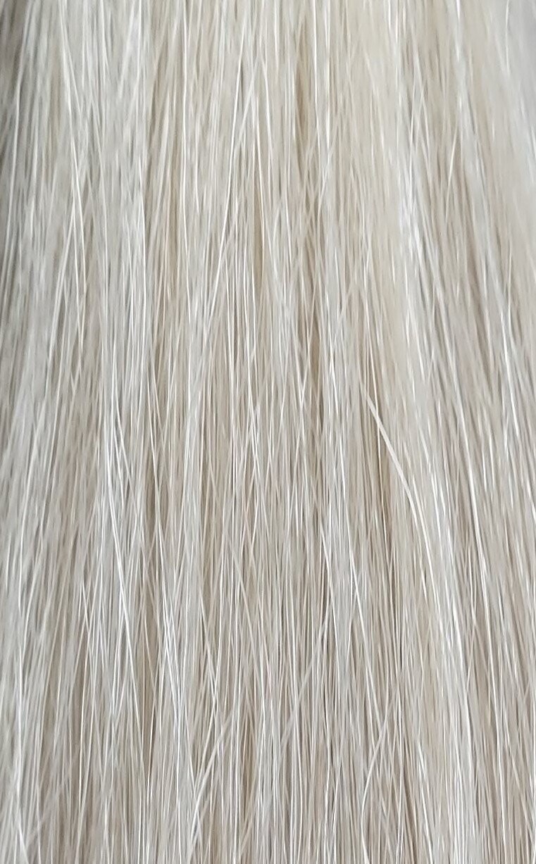 Tresse Deluxe -Echthaar Nr.1001a Silberblond