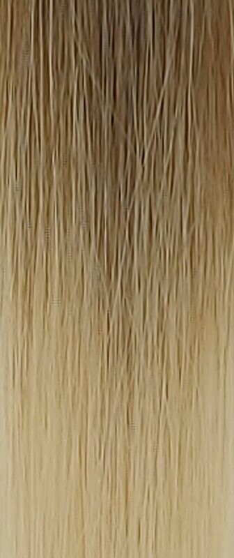 Tresse Deluxe  Echthaar ROOT 
Nt.7A Dirtyblond  auf Nr. 1001a Silberblond