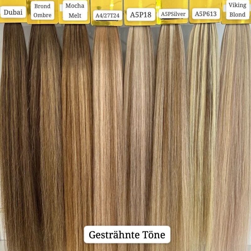 Osteuropäische Tape in Extensions Gesträhnt Nr. Viking Blond