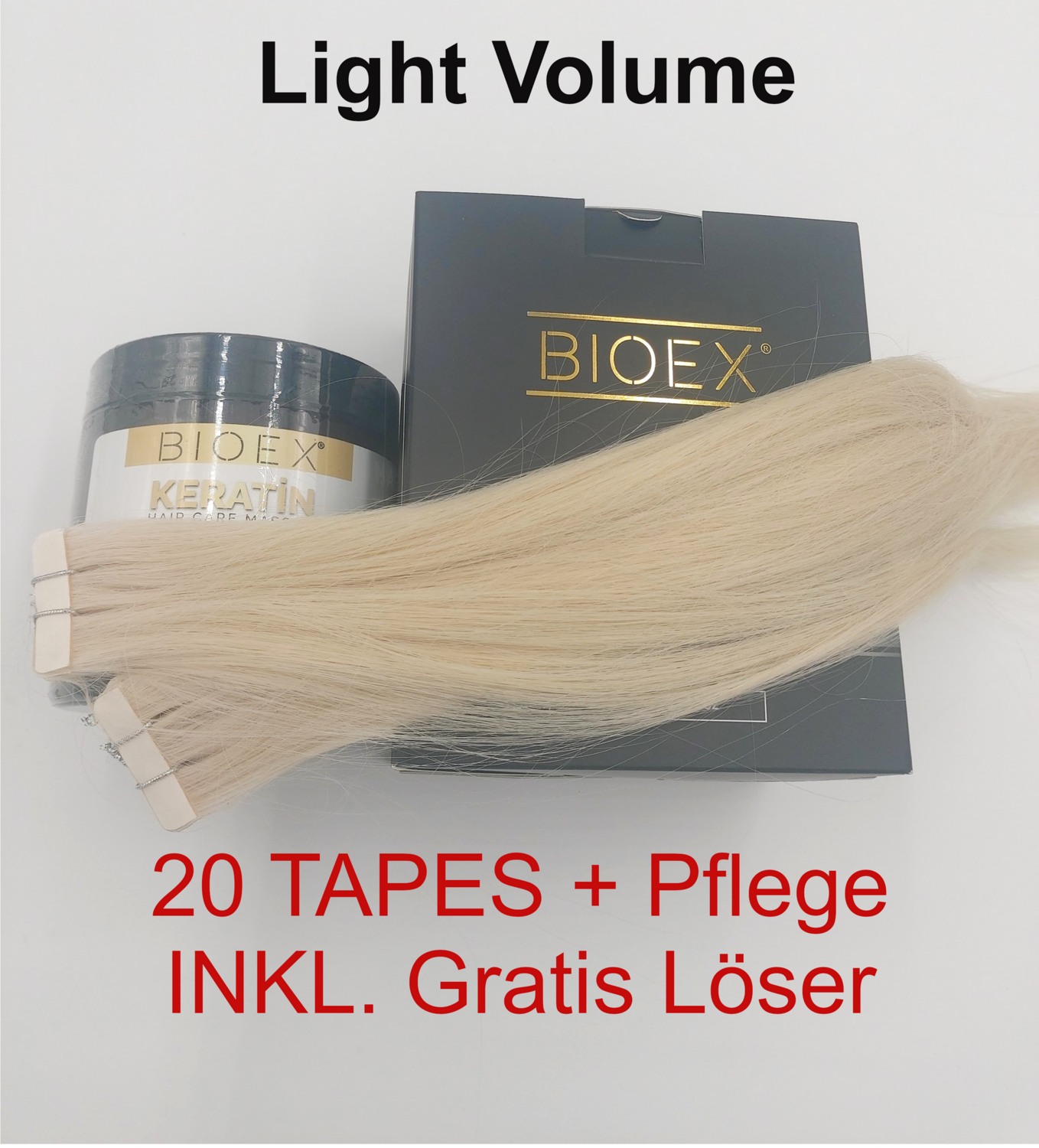Light Volume 20 Tapes + Pflegeset inkl. Gratis Löser