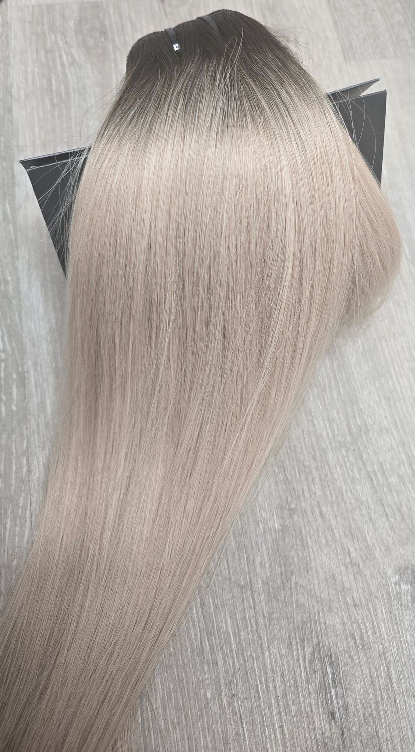 Osteuropäische Tape In Extensions Balayage A2T8