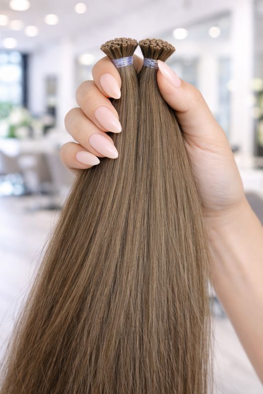 Deluxe Echthaar Mini Nr.7a Dirty Blond