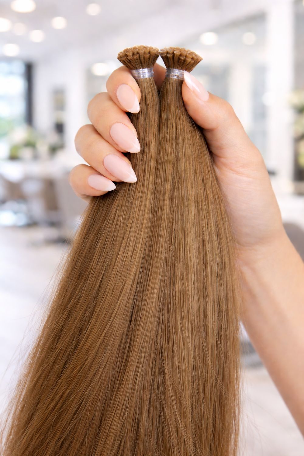 Deluxe Echthaar Mini Nr.7 Dunkelblond Deluxe Echthaar Mini Nr.7 Dunkelblond