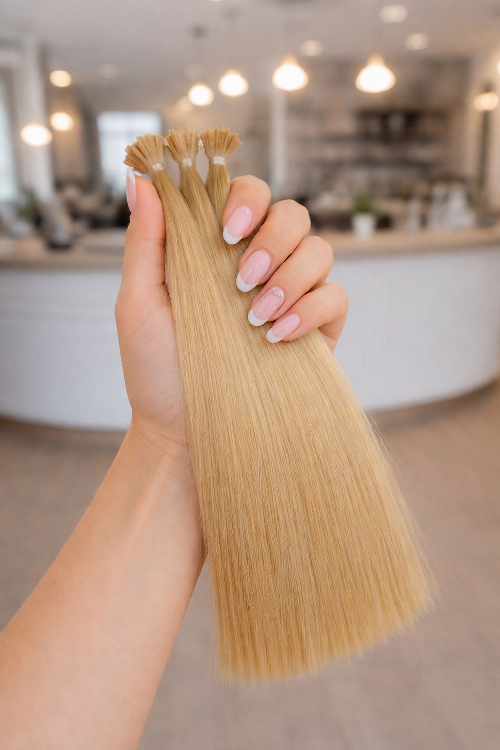 Deluxe Echthaar Mini Nr.23 Nordischblond Deluxe Echthaar Mini Nr.23 Nordischblond