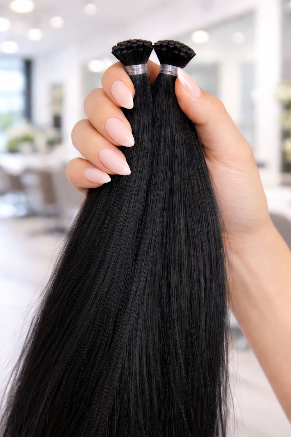 Deluxe Echthaar Mini Nr.1 Schwarz Deluxe Echthaar Mini Nr.1 Schwarz