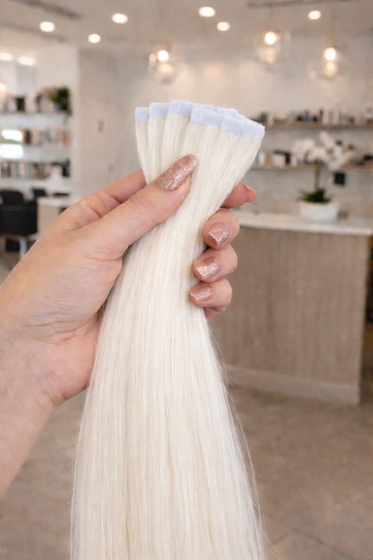 Osteuropäische Tape In Extensions Nr. Snow White