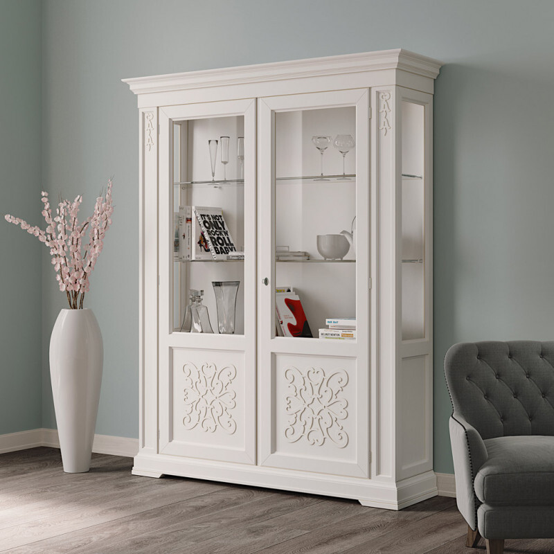 Vetrina in Legno Modello Gardenia