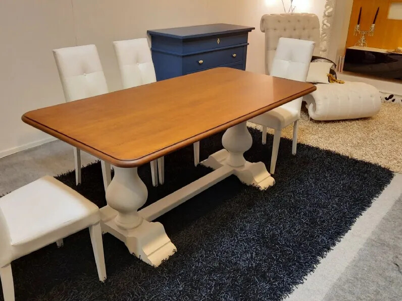 Tavolo Rettangolare Fisso in Legno