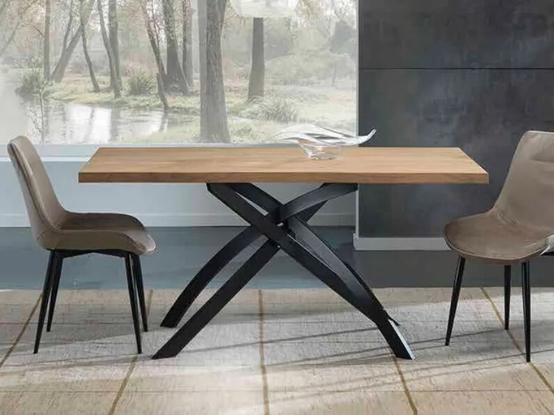 Tavolo Rettangolare Fisso in Legno Tavolo Rettangolare Fisso in Legno