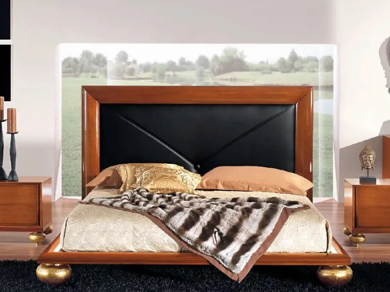 Letto  Artigianale Modello  Milano Roma Art 3103 con uno sconto imperdibile