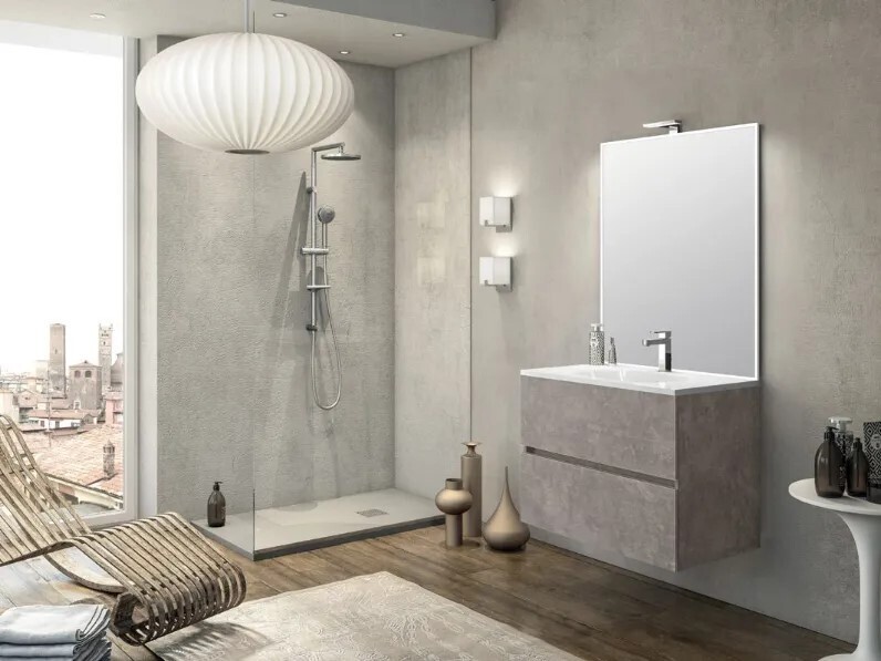 Mobile per la sala da bagno composizione 2 a prezzo scontato