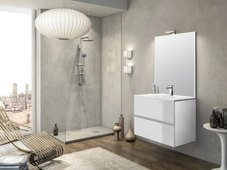 Mobile per la sala da bagno composizione 1 a prezzo scontato