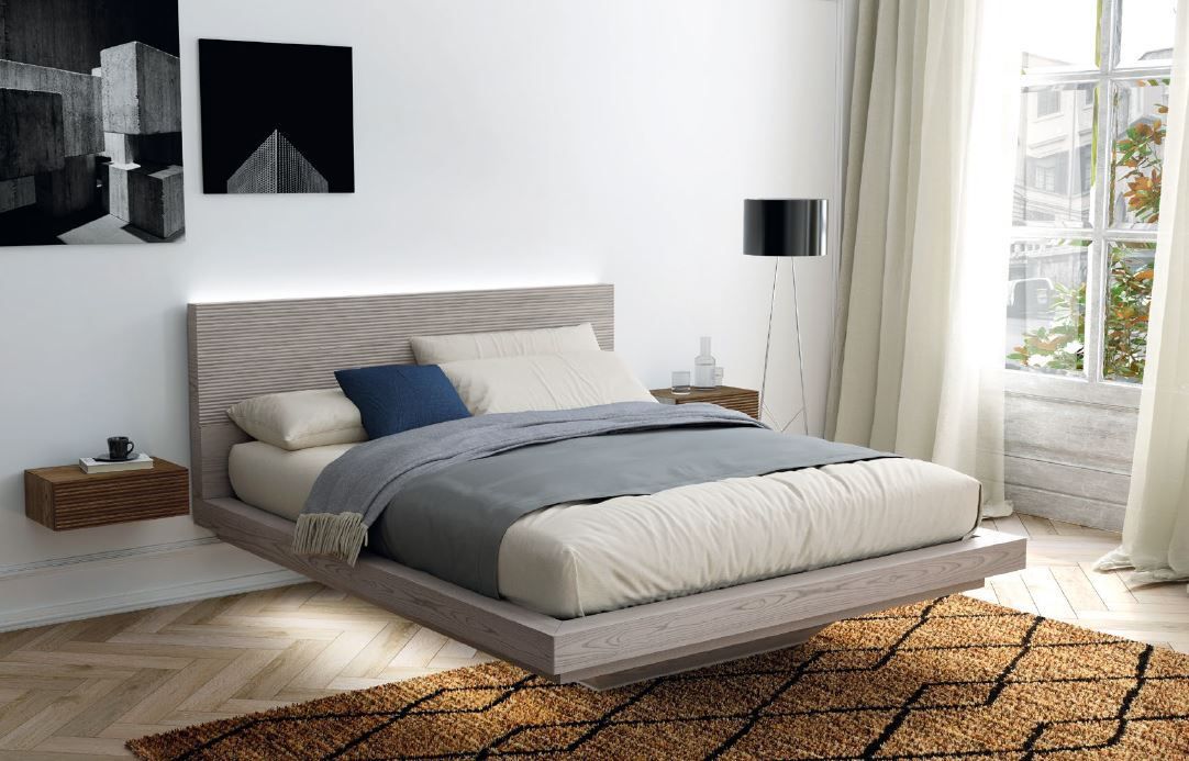Letto Matrimoniale con contenitore Art 1401 TVC in Frassino Nova