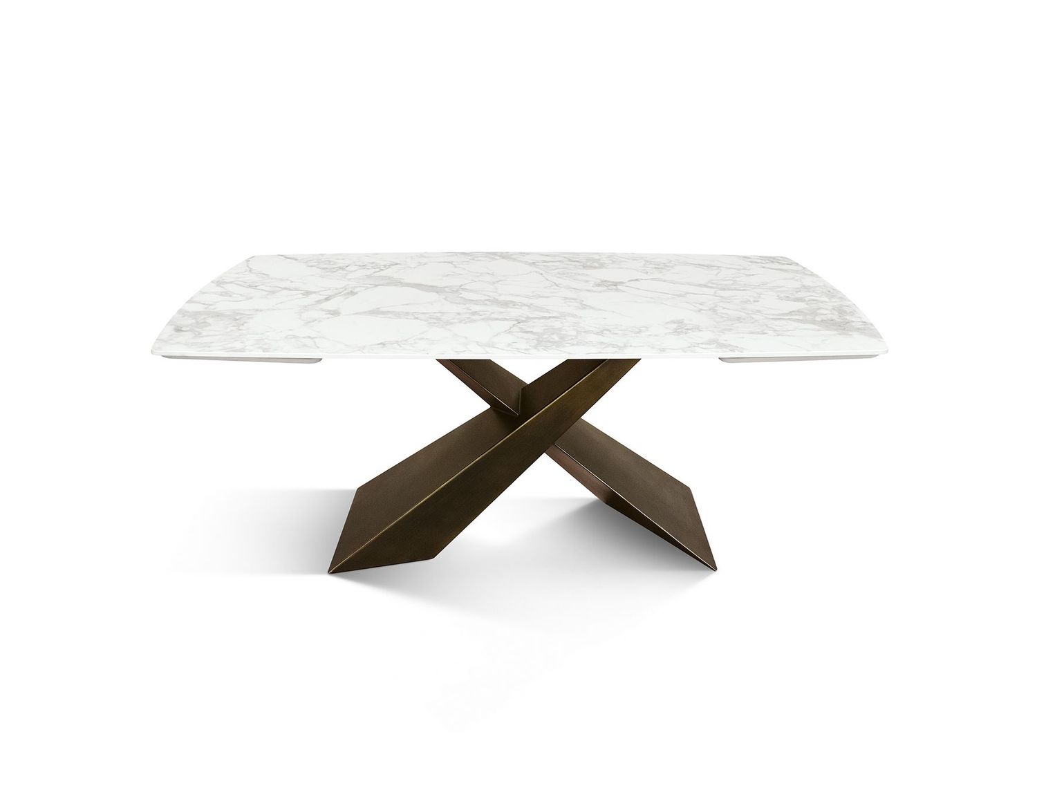Tavolo Allungabile con Piano in Ceramica  Golden Bianco Arabesco