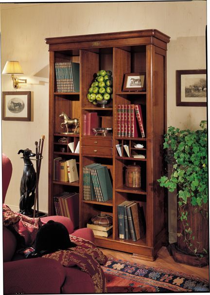Libreria in Legno di Ciliegio