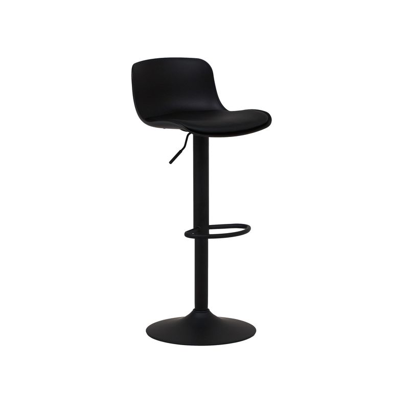 Sgabello Girevole con Altezza Regolabile Colore Nero Sgabello Girevole con Altezza Regolabile Colore Nero