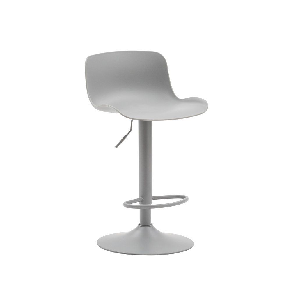 Sgabello Girevole con Altezza Regolabile Colore Grigio