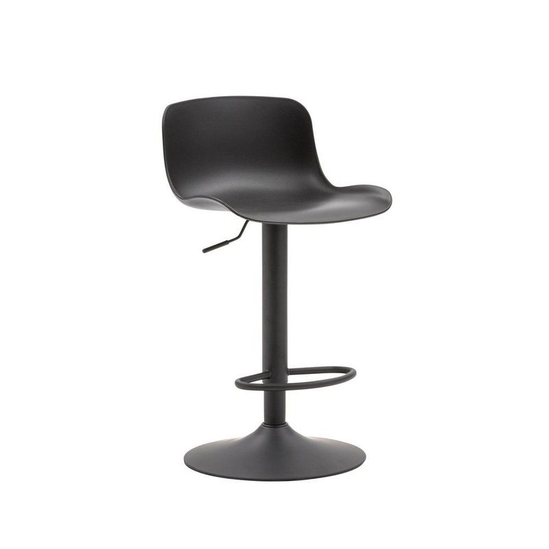 Sgabello Girevole con Altezza Regolabile Colore Nero Sgabello Girevole con Altezza Regolabile Colore Nero