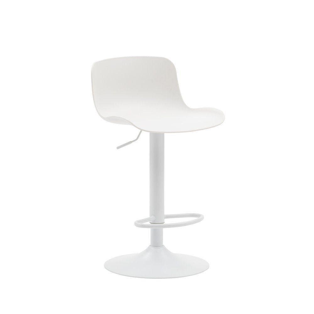Sgabello Girevole con Altezza Regolabile Colore Bianco