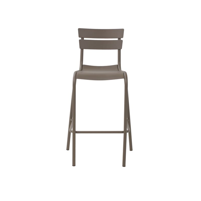 Sgabello in Metallo Colore Beige Sgabello in Metallo Colore Beige