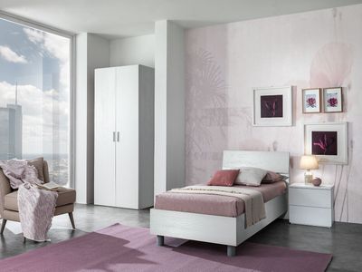 Cameretta in Laminato Bianco Frassinato