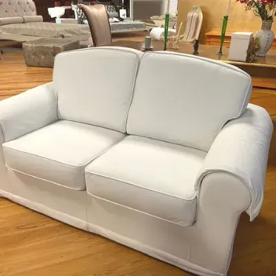 Divano a 2 posti in Vera Pelle