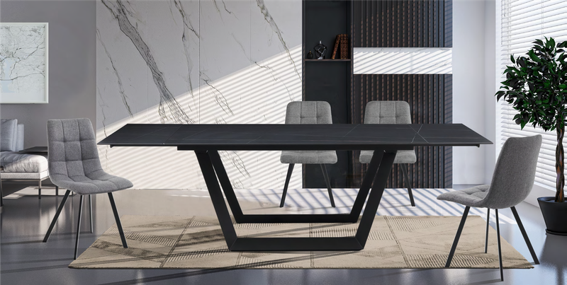 Tavolo Allungabile con Piano in Ceramica  modello Leo