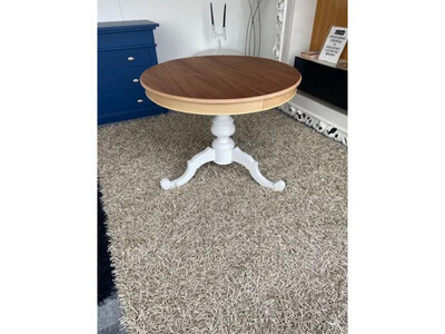 Tavolo Rotondo Allungabile in Legno Tavolo Rotondo Allungabile in Legno
