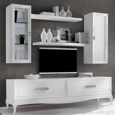 Parete attrezzata modello Lipari Artigianale in OFFERTA OUTLET Parete attrezzata modello Lipari Artigianale in OFFERTA OUTLET