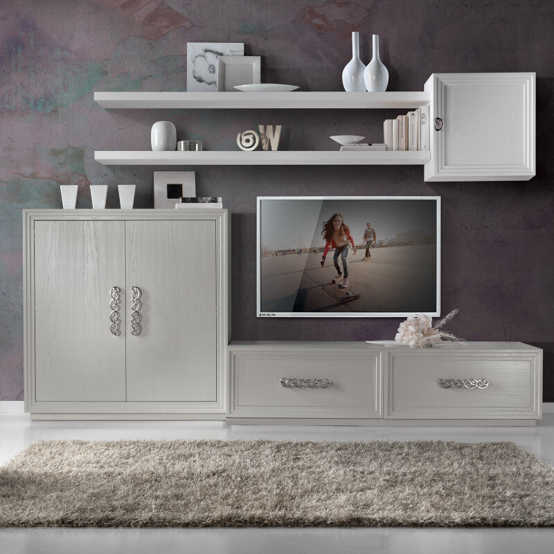 Parete attrezzata modello  Fortuna Artigianale in OFFERTA OUTLET