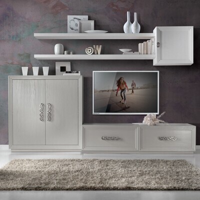 Parete attrezzata modello  Fortuna Artigianale in OFFERTA OUTLET
