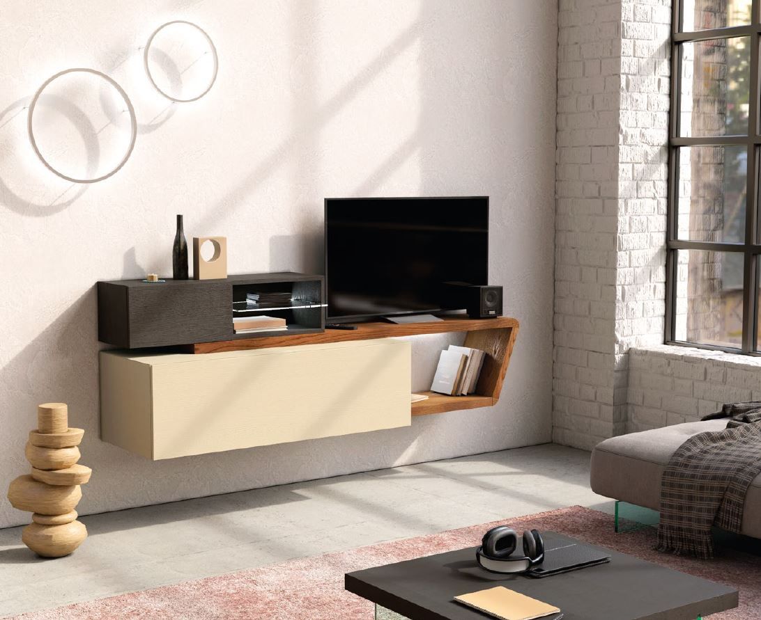 Composizione 2 Porta TV Nova