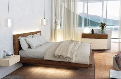 Letto Matrimoniale con contenitore Art 1401 in Frassino Nova Letto Matrimoniale con contenitore Art 1401 in Frassino Nova