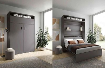 Armadio Trasformabile in Letto Matrimoniale