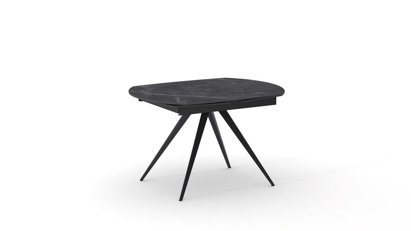 Tavolo Allungabile in Ceramica Nero Opaco Tavolo Allungabile in Ceramica Nero Opaco