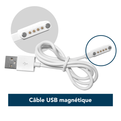 Câble USB magnétique