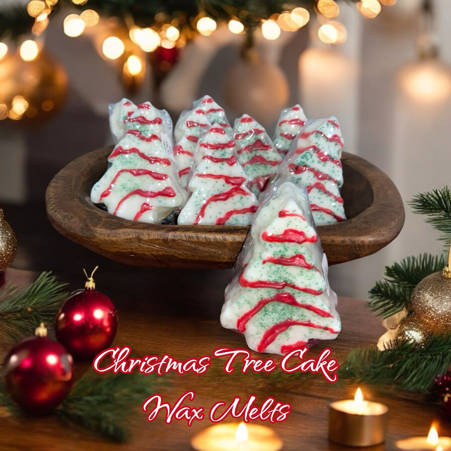 3.) Christmas Tree Cake Wax Melt