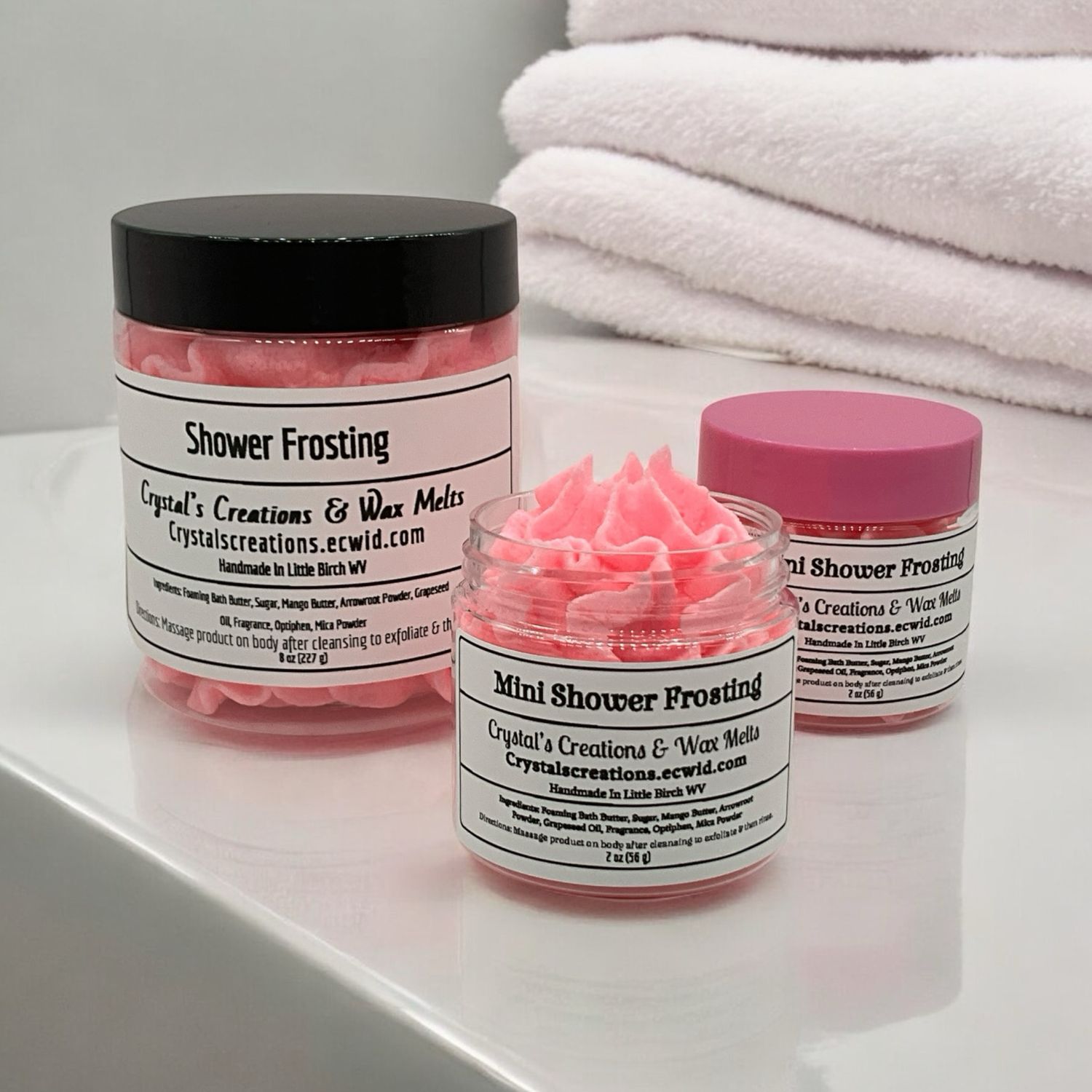 J.) Shower Frosting