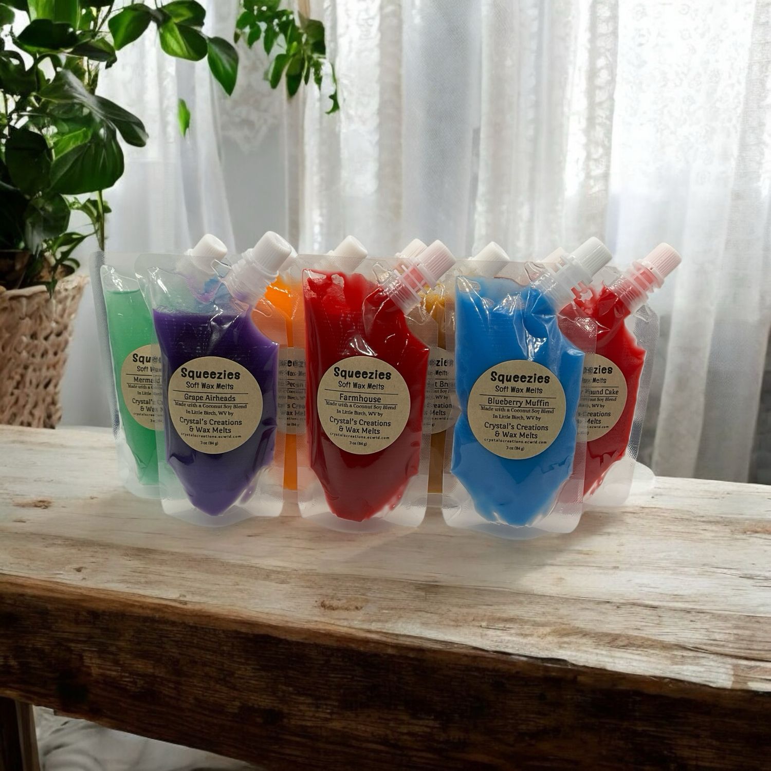 C.) Squeezies Soft Wax Melts