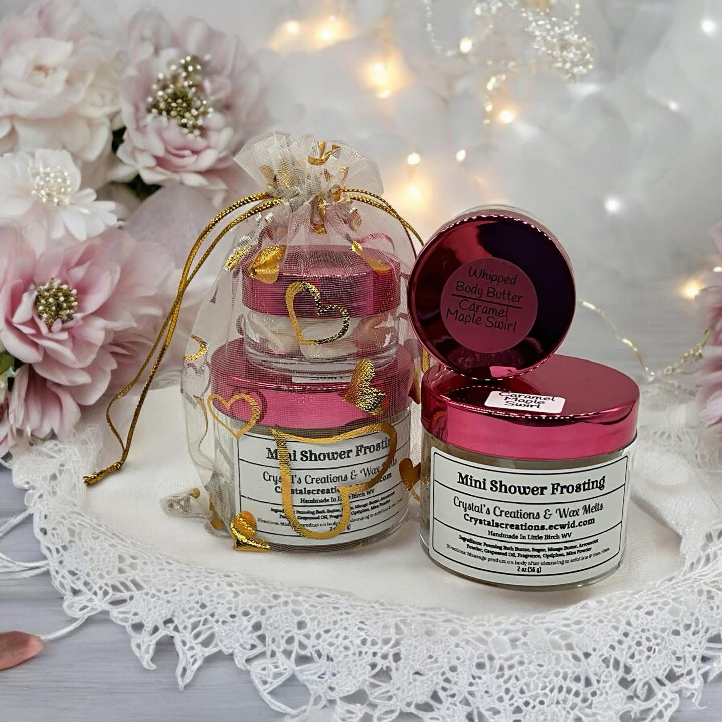 K.) Mini Set(Mini Shower Frosting + Mini Whipped Body Butter)