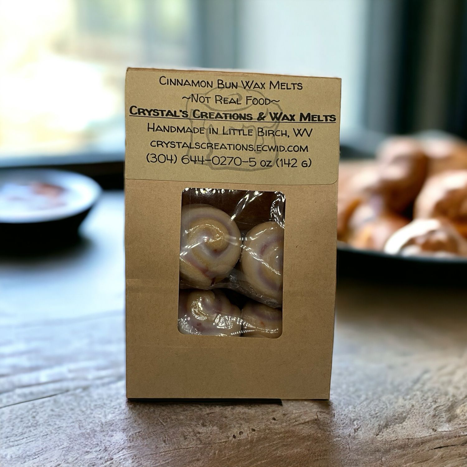 U.)Cinnamon Roll Wax Melts