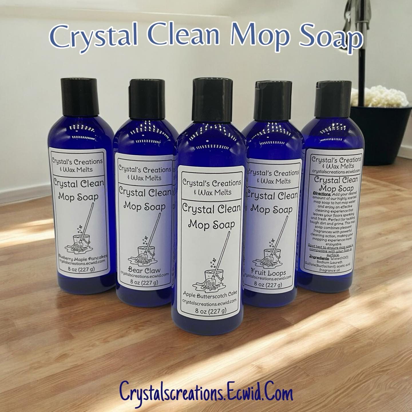 1A.) Junetastic Week 3 Sale (Mop Soap + Carpet Crumbles + Room Spray)