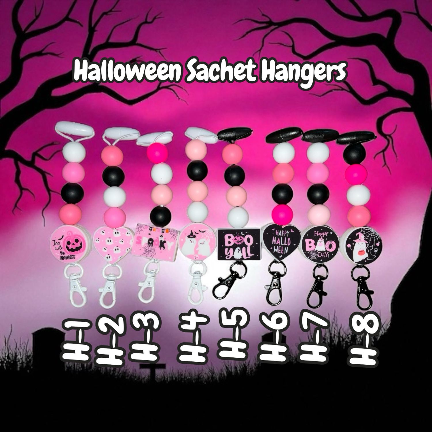 F.) Sachet Hangers