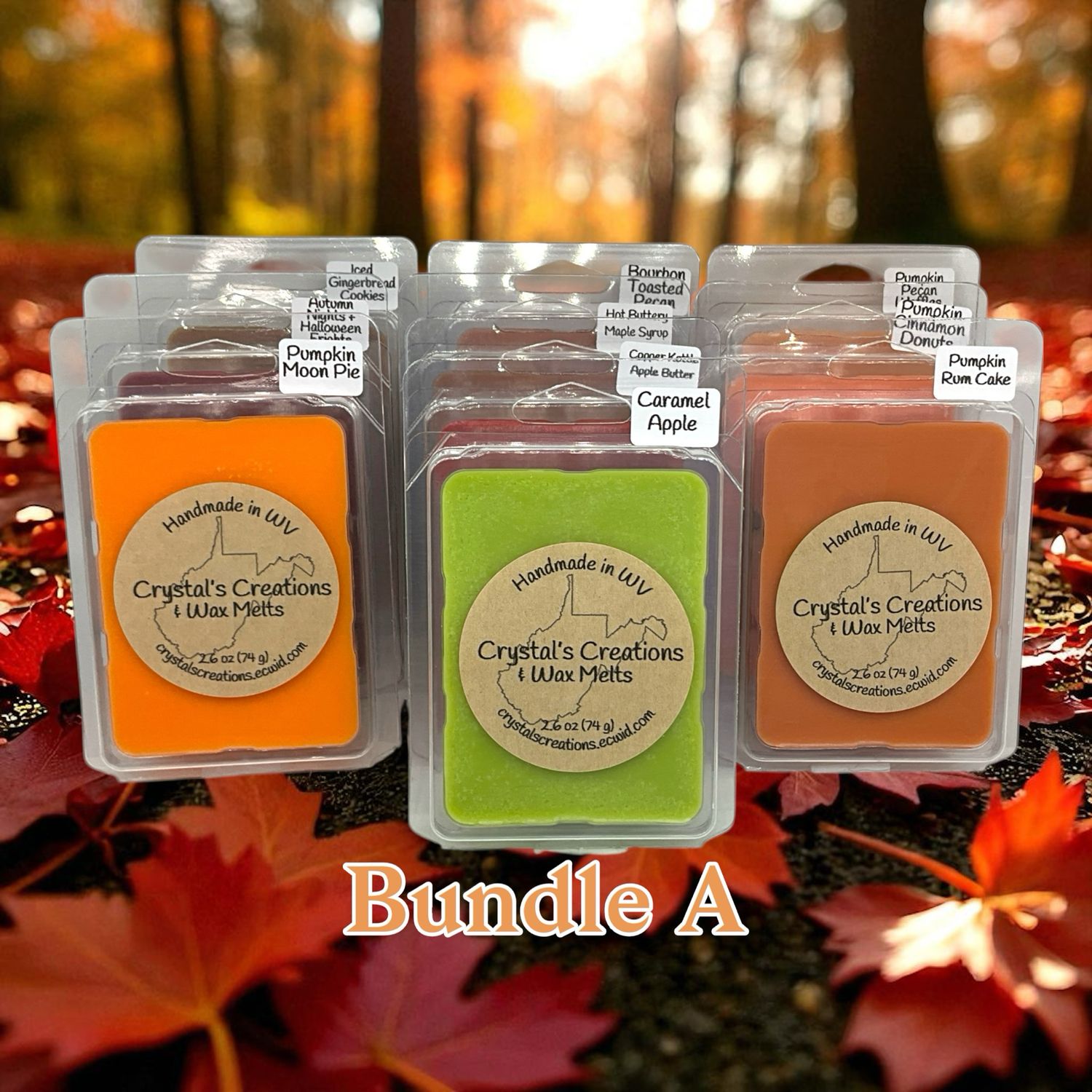 3.) Fall (Standard) Wax Melt Bundle