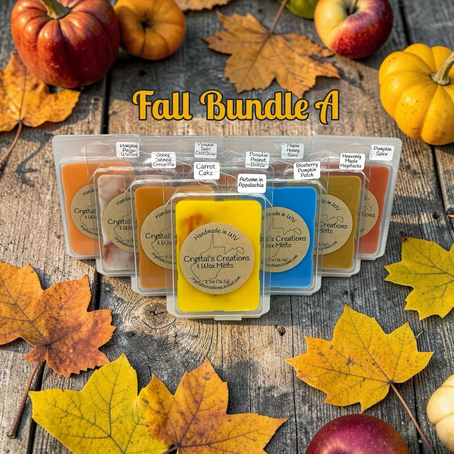 3-B.) (Standard) Wax Melt Bundle Fall 2026