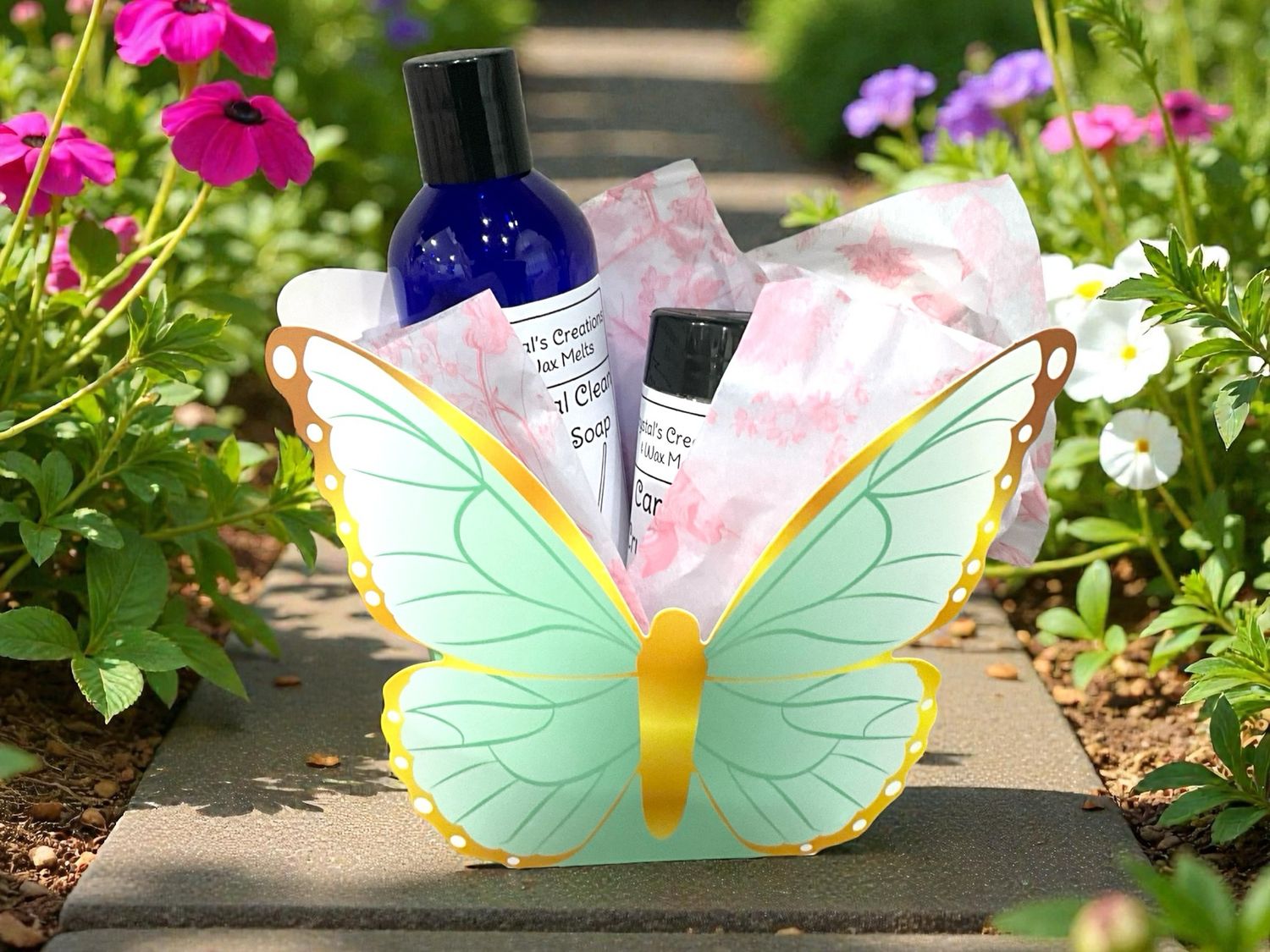 5.) Butterfly Gift Set(Mop Soap + Carpet crumbles)