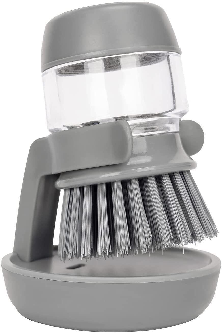 Douyin The Same Lazy Soap Brush Automatic Liquid Addition Tableware Brush Kitchen Household Degreasing And Descaling Cleaning Brush Wholesale