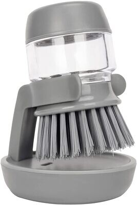 Douyin The Same Lazy Soap Brush Automatic Liquid Addition Tableware Brush Kitchen Household Degreasing And Descaling Cleaning Brush Wholesale