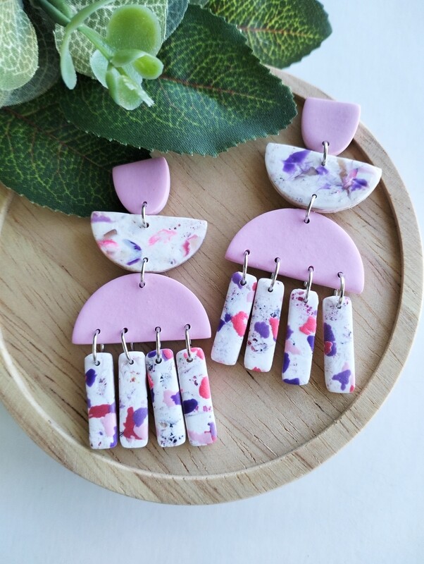 Pink Marble Confetti