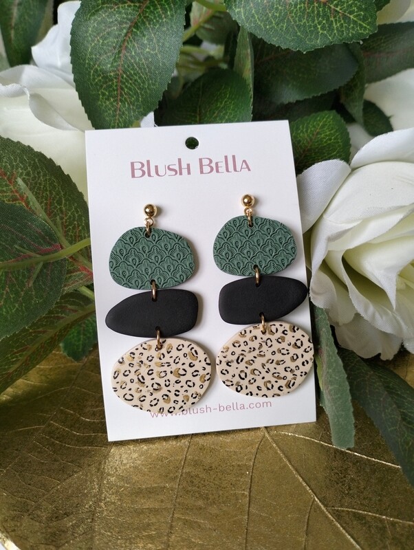 Olive Green Leopard
